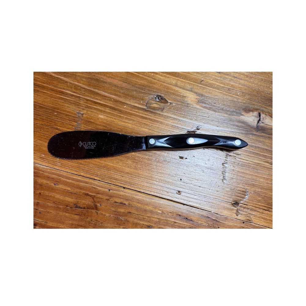 Cutco Spatula Spreader Knife 1768C 10" Serrated Edge Flexible Stainless Steel